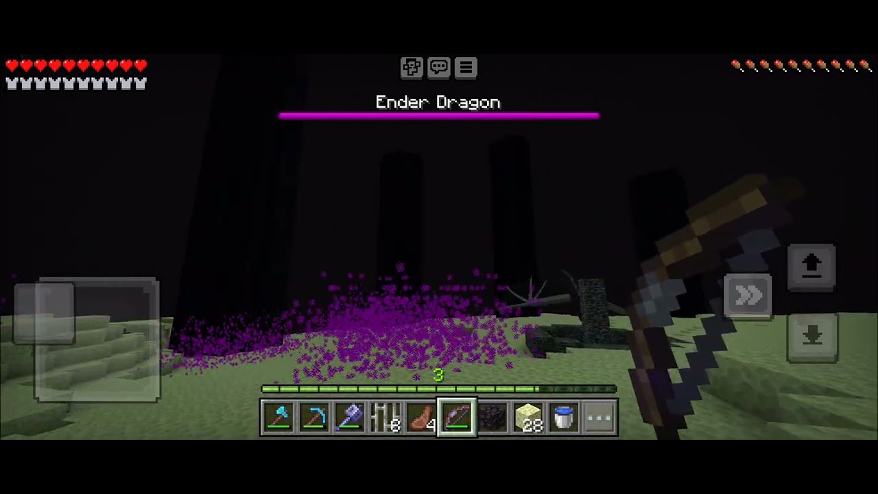 Minecraft but I used creative mode for a bit help
