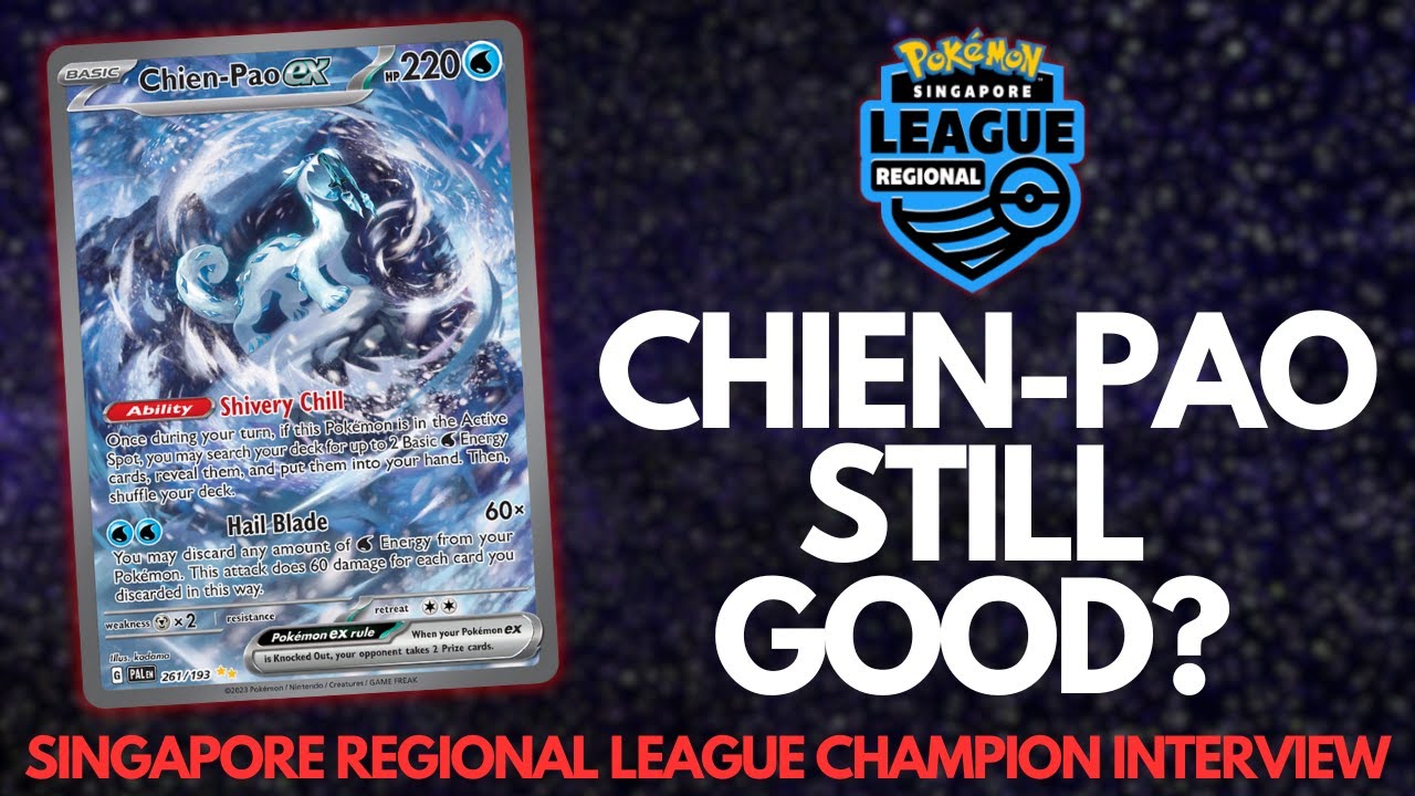 Chien-Pao Won An Event? Joey Ho wins Singapore Regional League 2023 - but is it still playable?