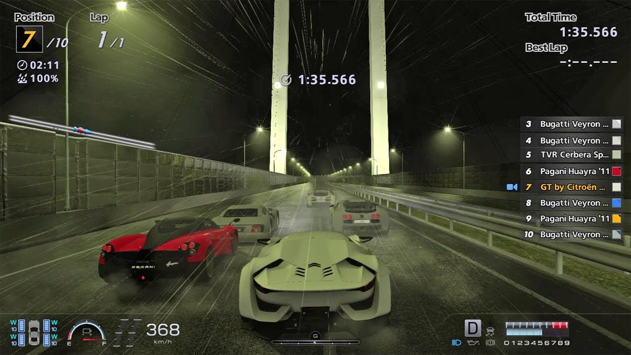 Gran Turismo 6 | GT by Citroën Concept 2008 top speed | Special Stage Route 7 race | GT6 | PS3