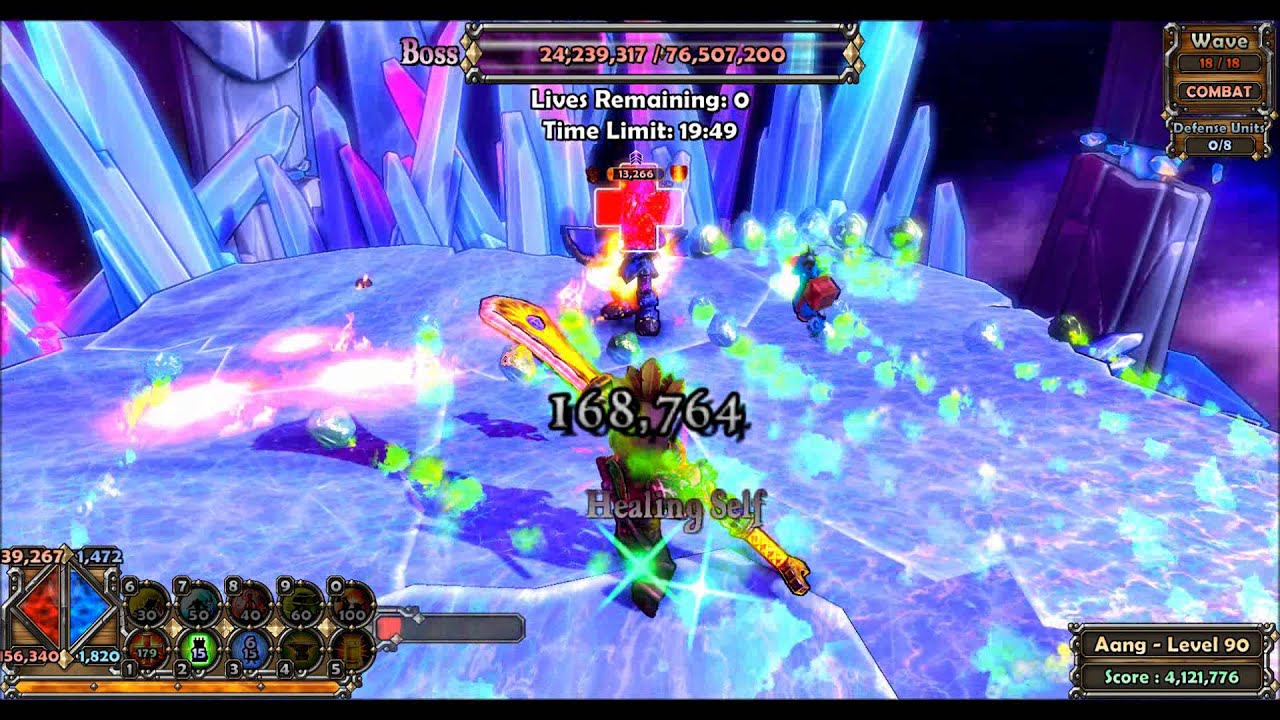Dungeon Defenders - Final Boss: Old One (Nightmare Hardcore)
