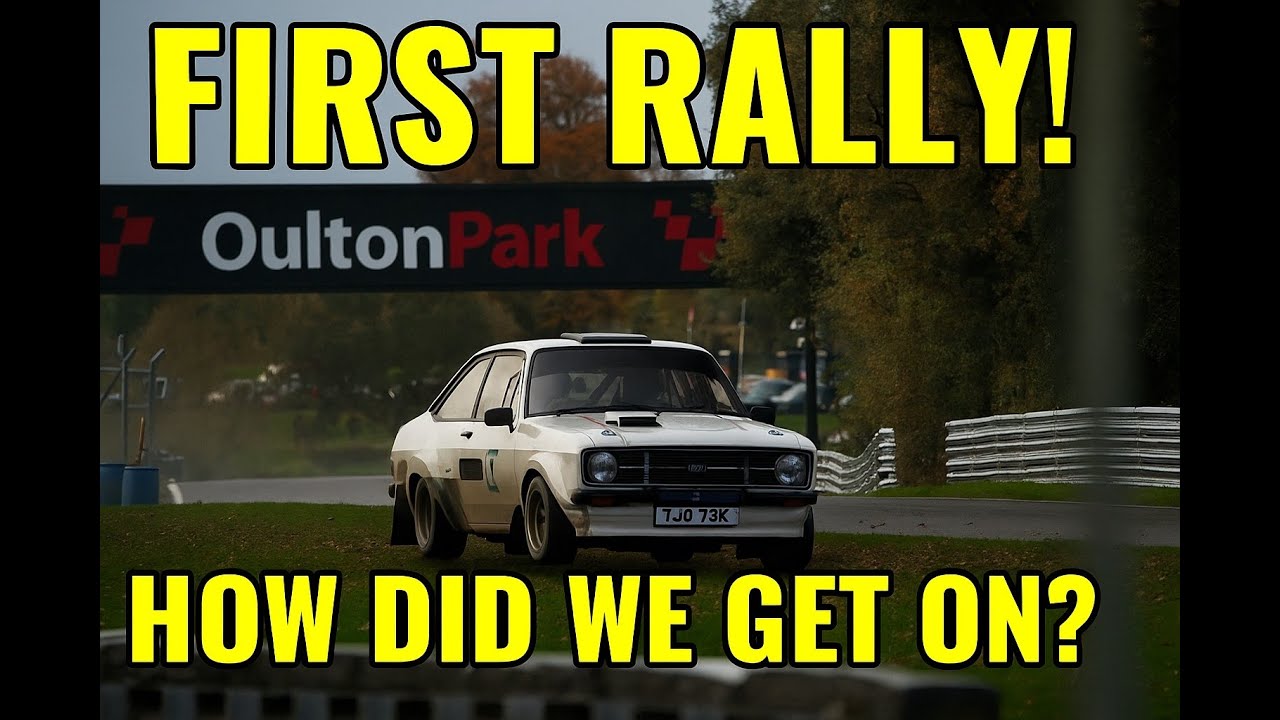 First rally ever! How did we get on in the MK2 Escort? Oulton Park Circuit Rally Championship