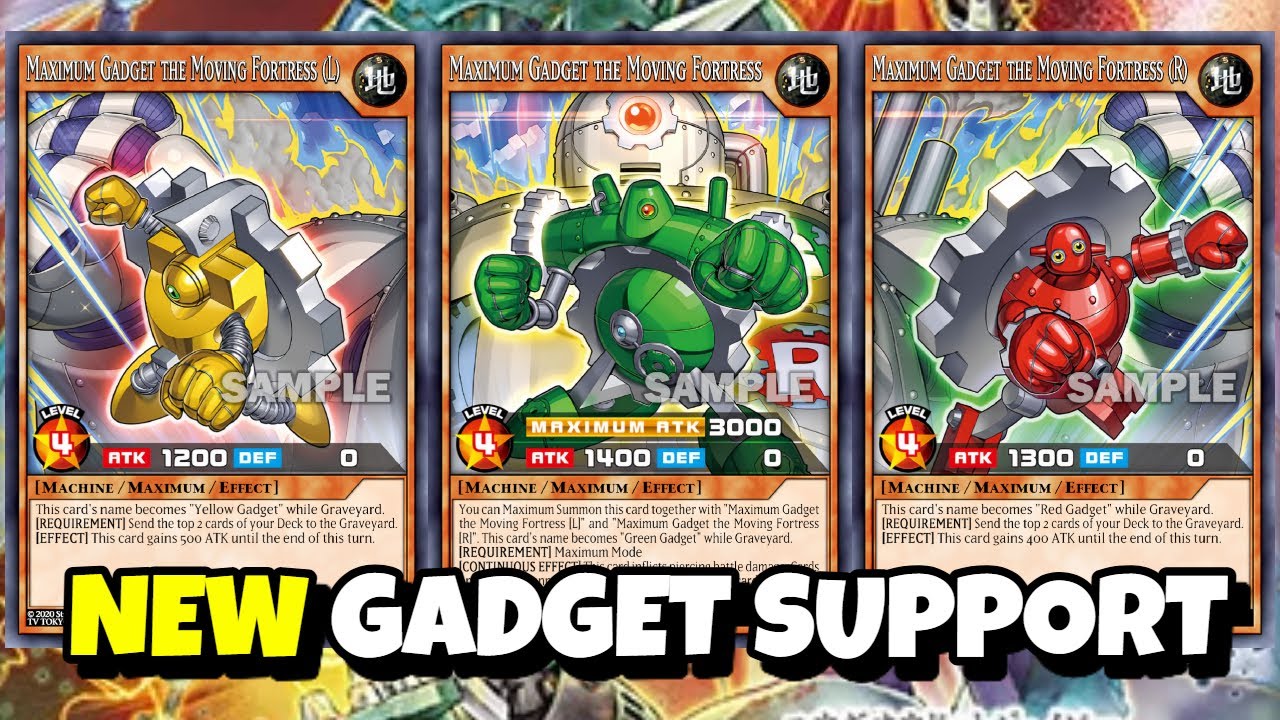 New Gadgets Support!!! Deck Testing - Yu-Gi-Oh Rush Duel - EDOPRO