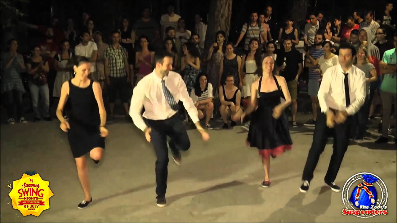 Swingin Monkeys Performance @ Summer Swing Nights: All together 09 07 2015