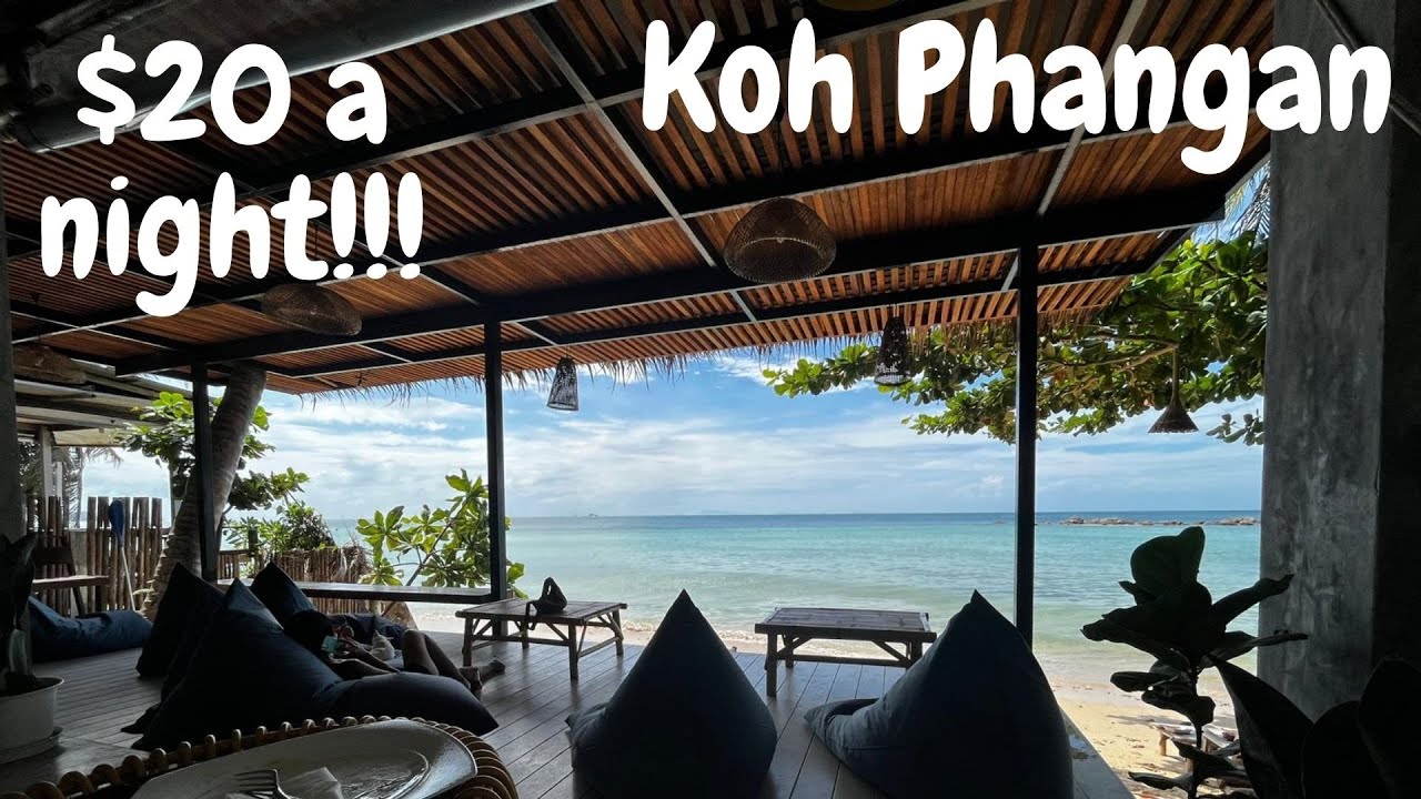Best budget  CHEAP THAILAND Beach Resort Srithanu Koh PHANGAN