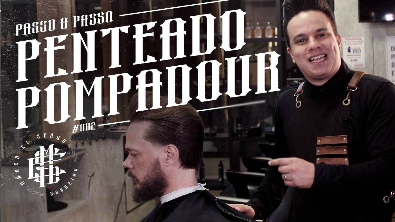 PENTEADO POMPADOUR - PASSO A PASSO