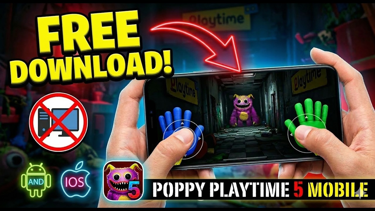 Poppy Playtime Chapter 5 Mobile &ndash; How to Download on iOS & Android 2026 ⚡ NO EMULATOR