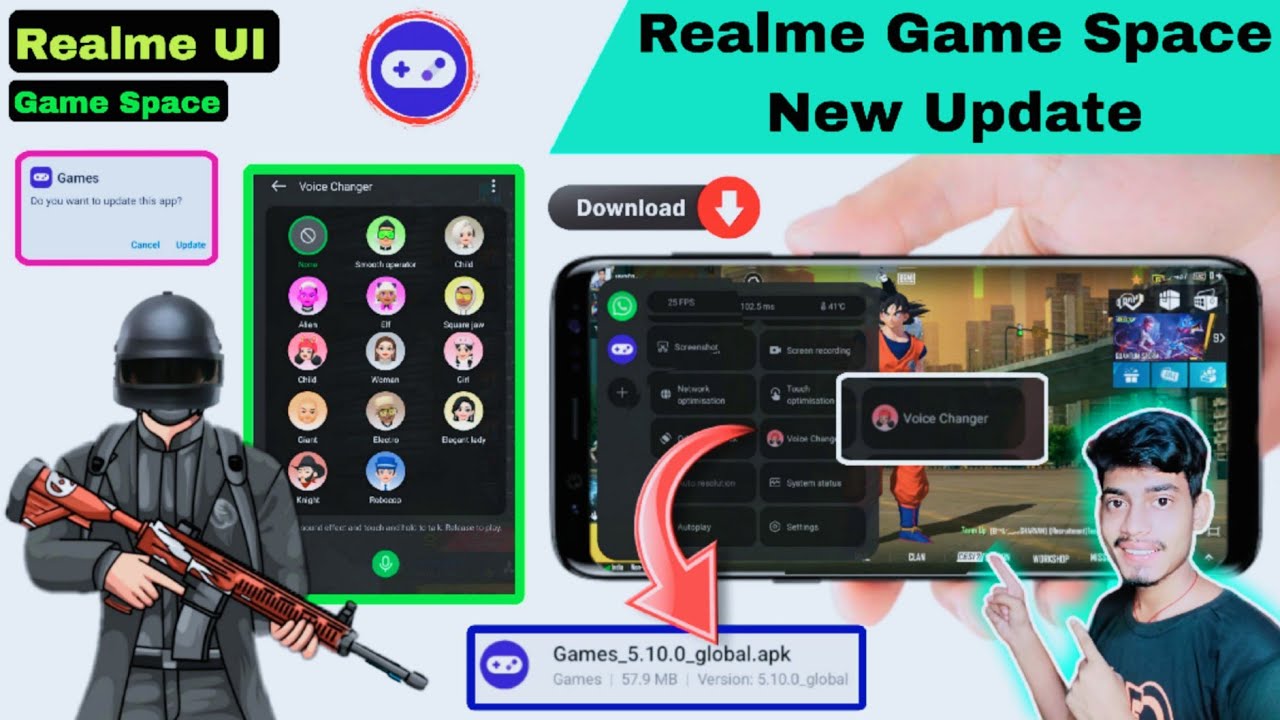 Realme Game Space New Update // Version 5.10.0 // &lrm;@SmartTech238