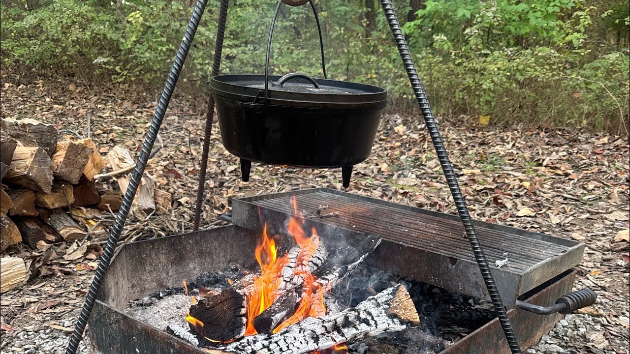Campfire, comfort food & friends