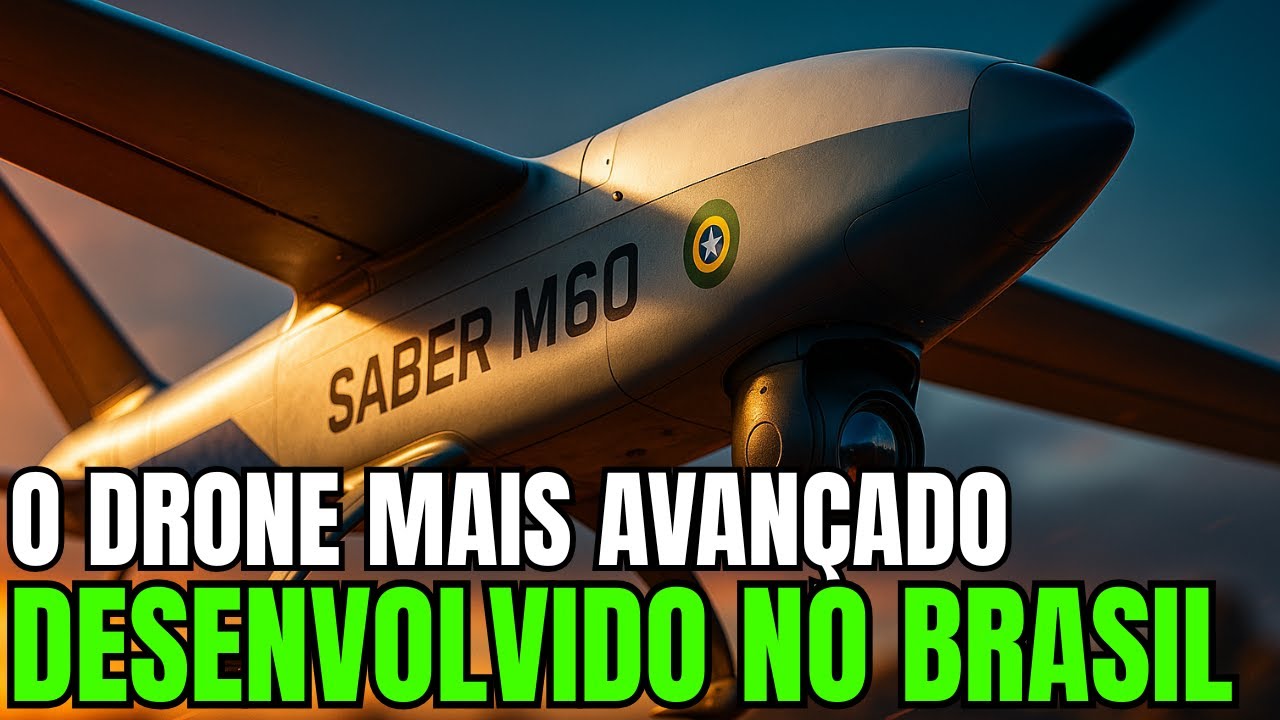 SABER M60: O DRONE DE GUERRA QUE TRANSFORMOU O CAMPO DE BATALHA