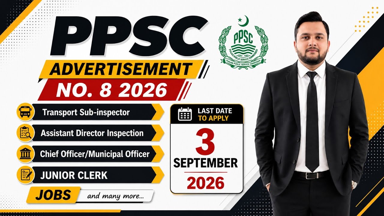PPSC New Jobs 2026 &ndash; Latest PPSC Advertisement