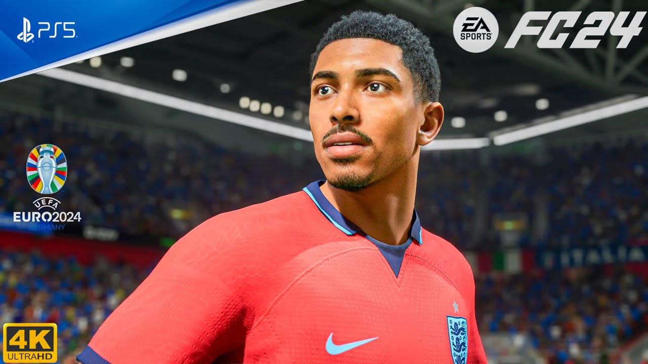 FC 24 - England Vs Italy - UEFA EURO 2024 FINAL | Ft. Beliingham | PS5™ [4K60]