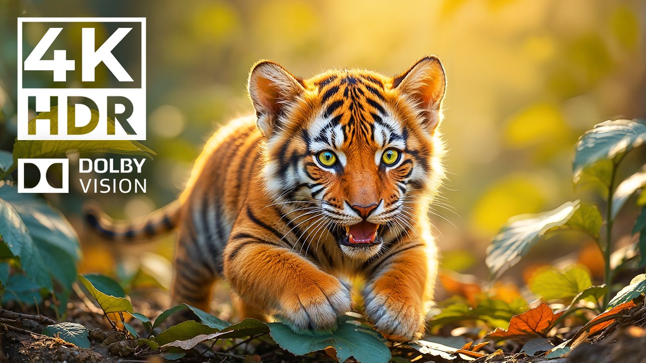 Epic Wildlife in 4K HDR - Dolby Vision & 120FPS Cinematic Experience