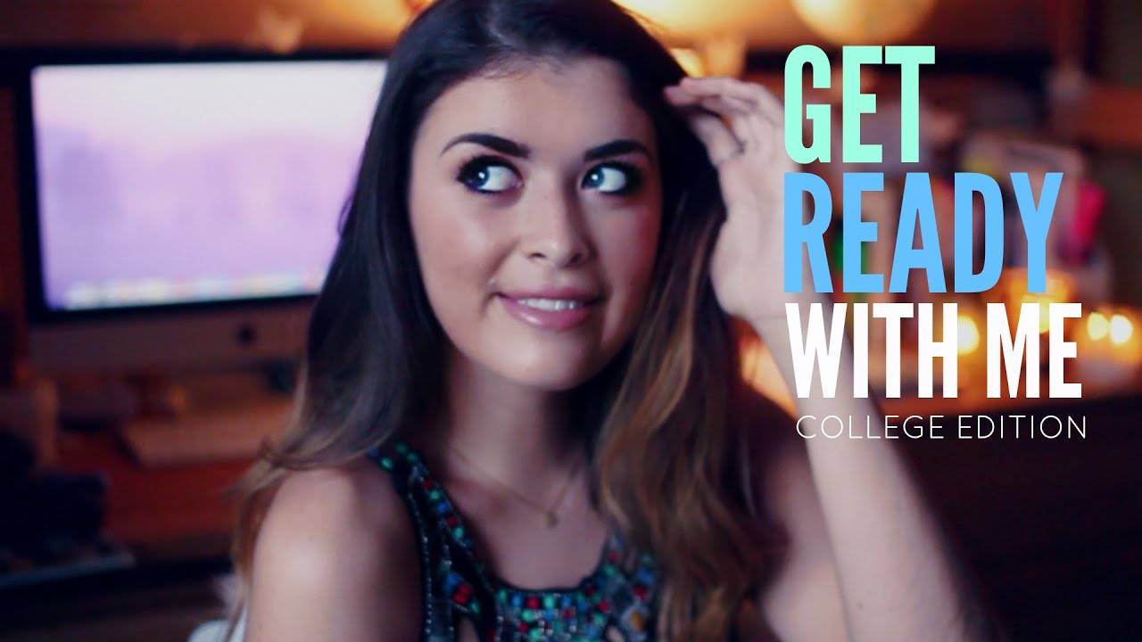 GET READY WITH ME: College Makeup Edition | hellokaty