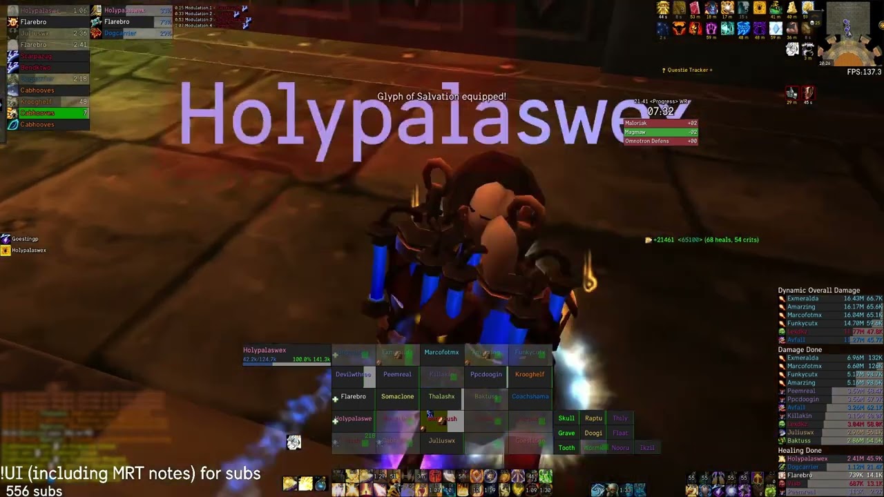 Blackwing Descent WR speedrun 20:50 - ＜Progress＞ - Holy Paladin POV