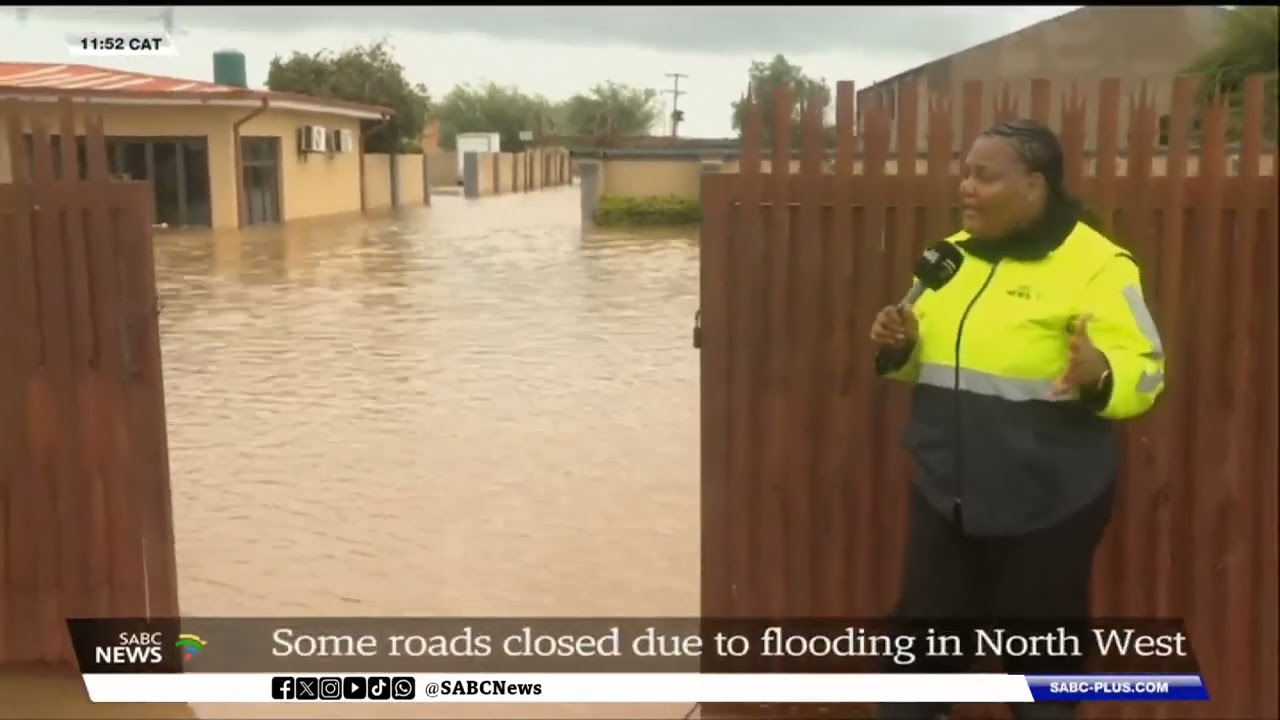 Extreme Weather | Some roads closed due to flooding in Mahikeng