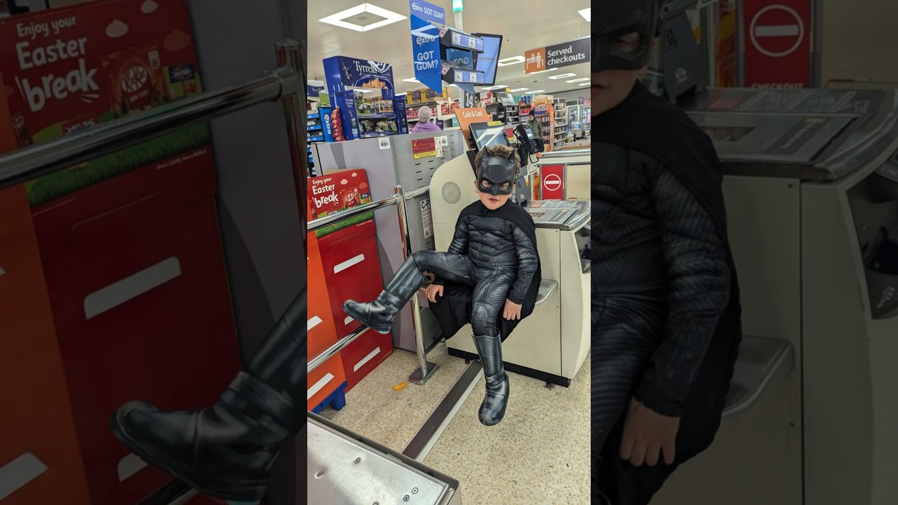 Batman Goes Food Shopping