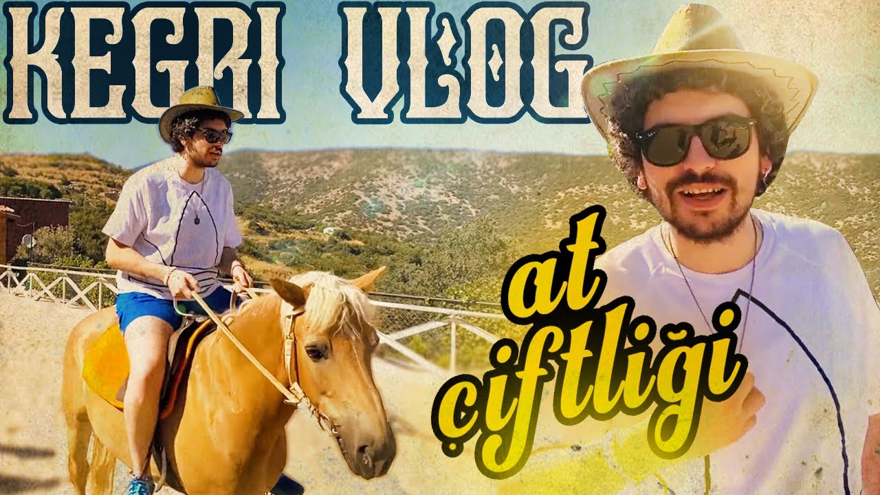 AT ÇİFTLİĞİNDE 1 GÜN GEÇİRDİK | KEGRİ VLOG SERİSİ #5
