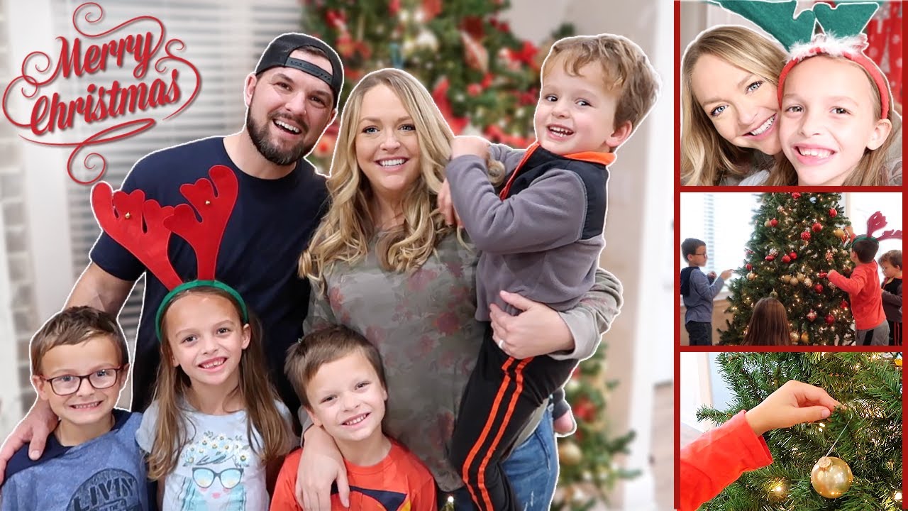 DECORATE WITH US!!! // Christmas decorating vlog -- CHRISTMAS 2021