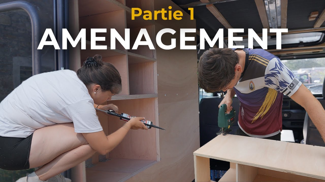 Début de l’aménagement d’OZI : on construit enfin les premiers MEUBLES !