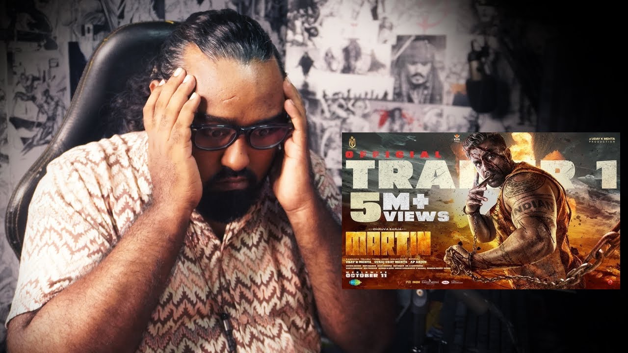 Martin - Trailer REACTION | Dhruva Sarja
