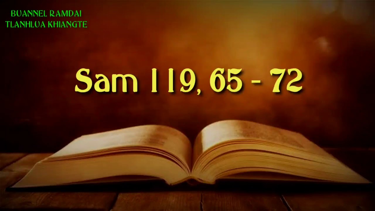 Sam 119. 65 - 72 (Request)