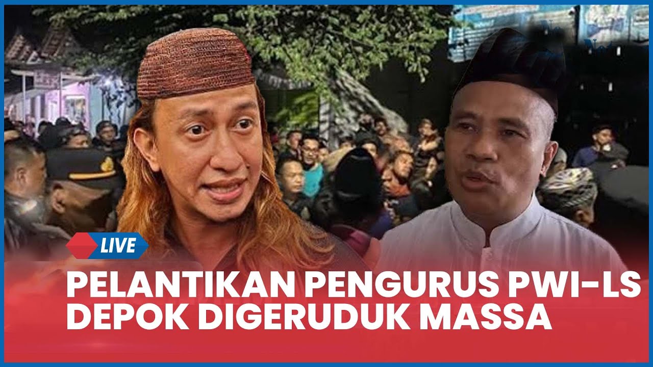 🔴 Pelantikan Pengurus PWI-LS Depok Digeruduk Massa Bahar bin Smith, Ketua Beri Respons