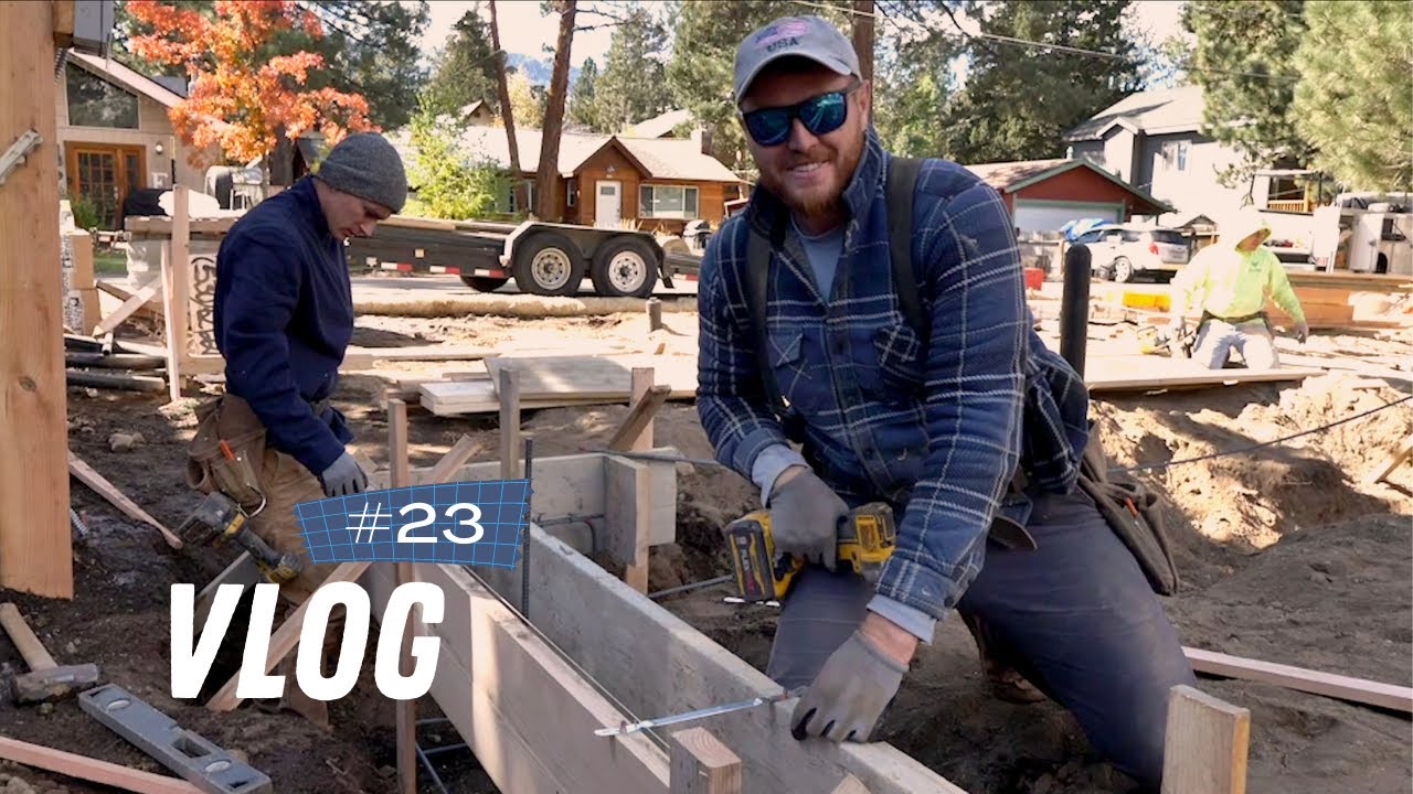 Building Footing Forms and Slab Foundation | By SHEMSS
