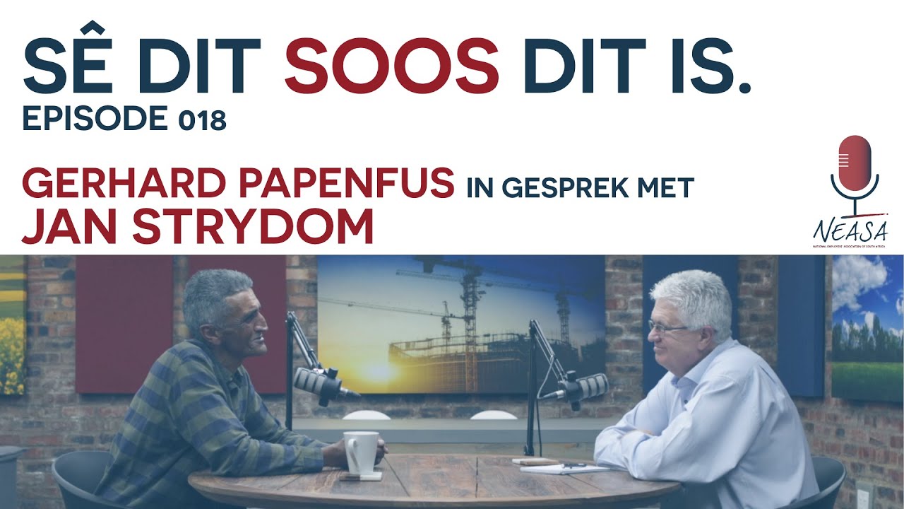 Sê dit soos dit is. Episode 018: Jan Strydom