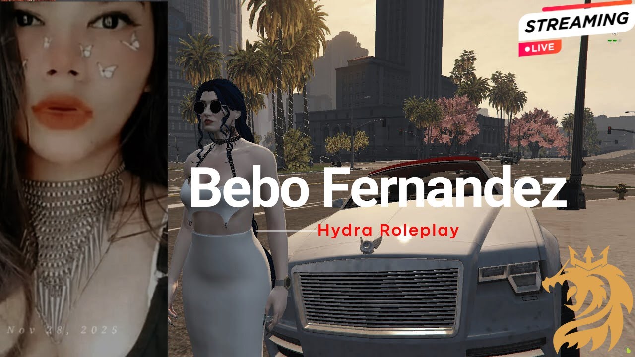 🎀 HYDRA ROLEYPLAY W BEBO FERNANDEZ ❤️ #pinkigaminggg #htrp #hydrarp #gta
