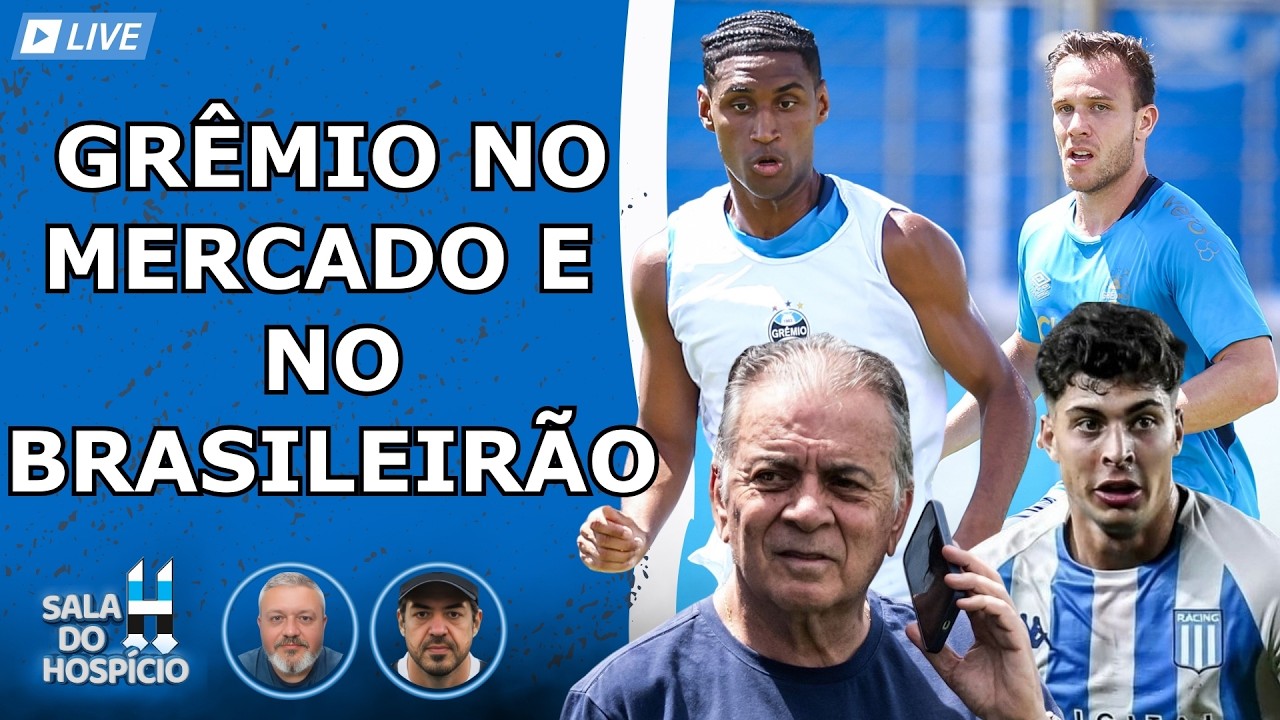 GRÊMIO RECEBE O BOTAFOGO - TRICOLOR CONFIRMA NEGOCIAÇÃO POR NARDONI 🔵⚪ ⚫ #AOVIVO #GREMIO