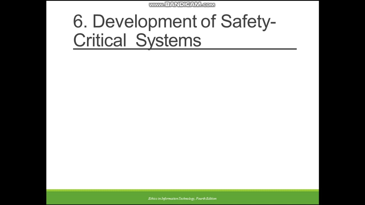 Development of Safety-Critical Systems