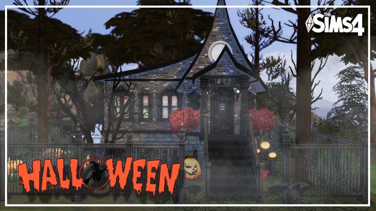 The Sims 4 | Speed Build Halloween | CASA DE BRUXA (DOWNLOAD) WITCH HOUSE