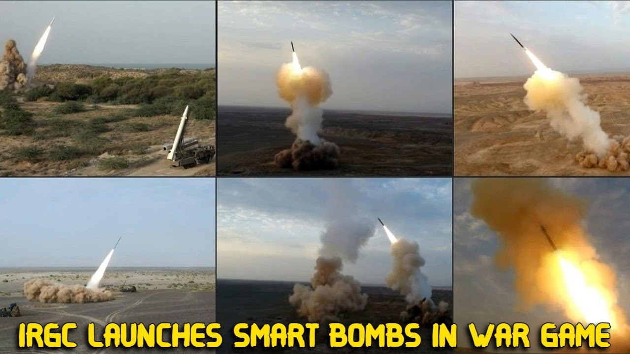 ISRAEL IN TROUBLE! IRAN'S IRGC Launches SMART BOMBS in War Game!