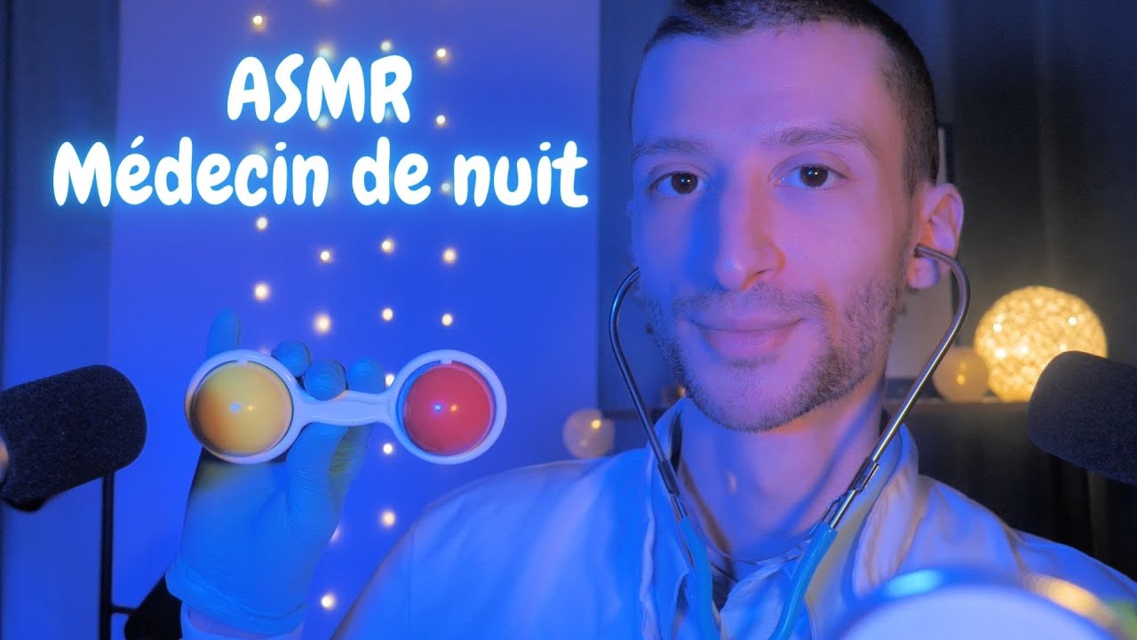 ASMR Roleplay Médecin de Nuit Examen médical complet