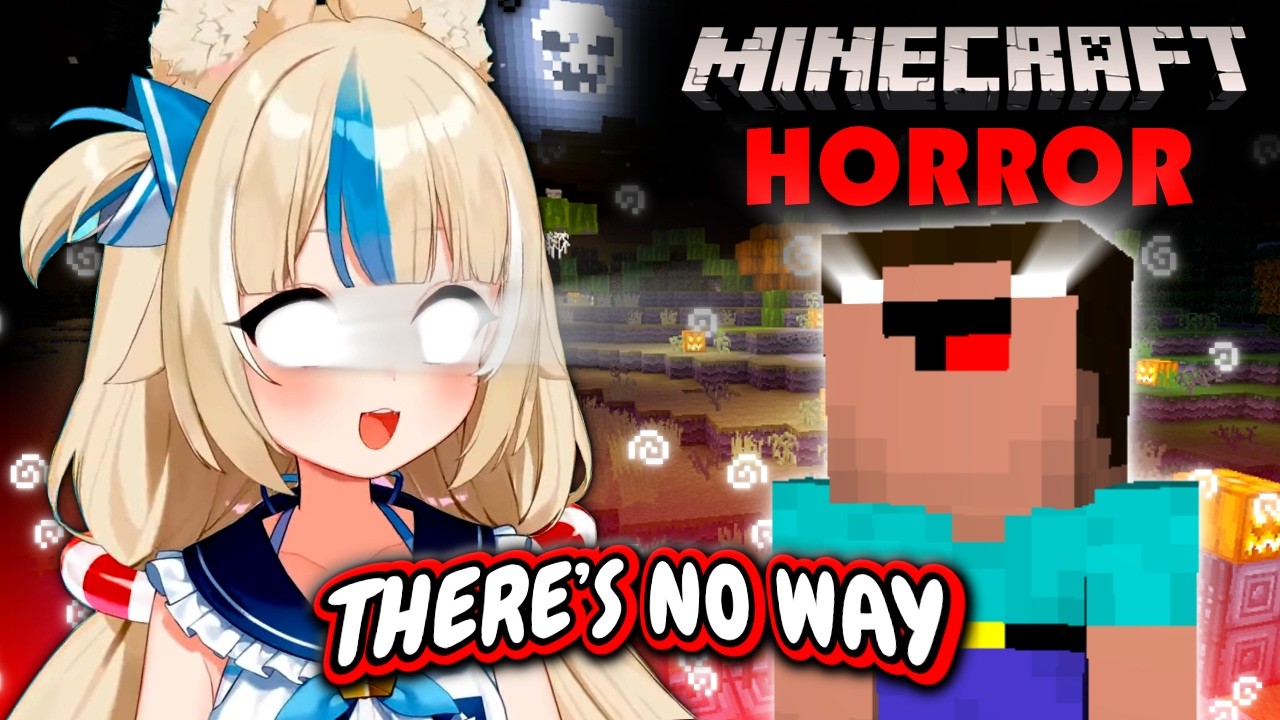 Saba tries Minecraft HORROR maps (Highlights)