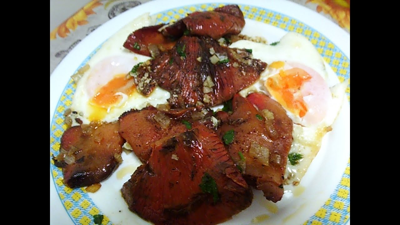 Niscalos, Rebollones al ajillo