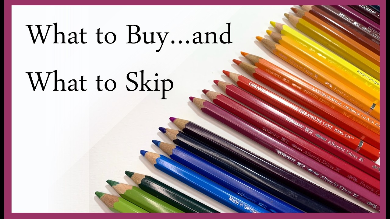 Update: Everything You Need (and What You Don’t) to Start Watercolor Pencils!