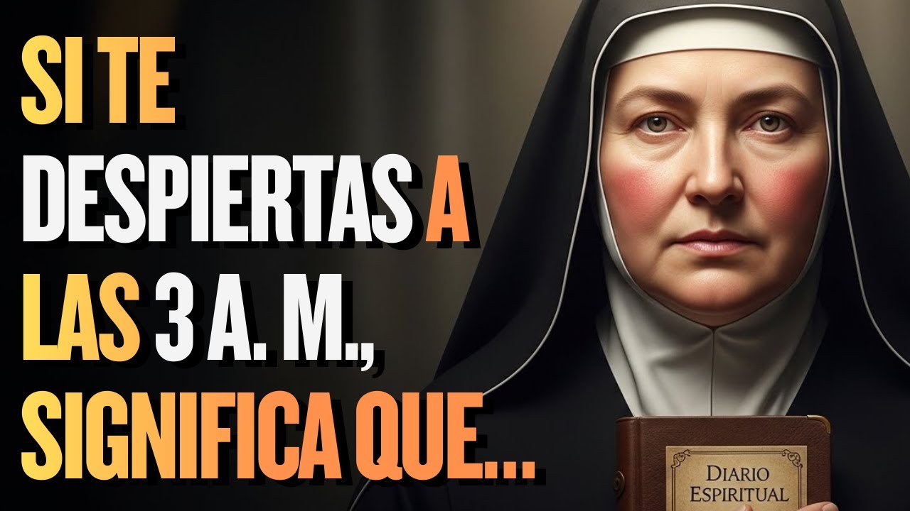 SANTA FAUSTINA REVELA: Por Qué Dios Te Despierta A Las 3 De La Mañana — Esto No Es Casualidad
