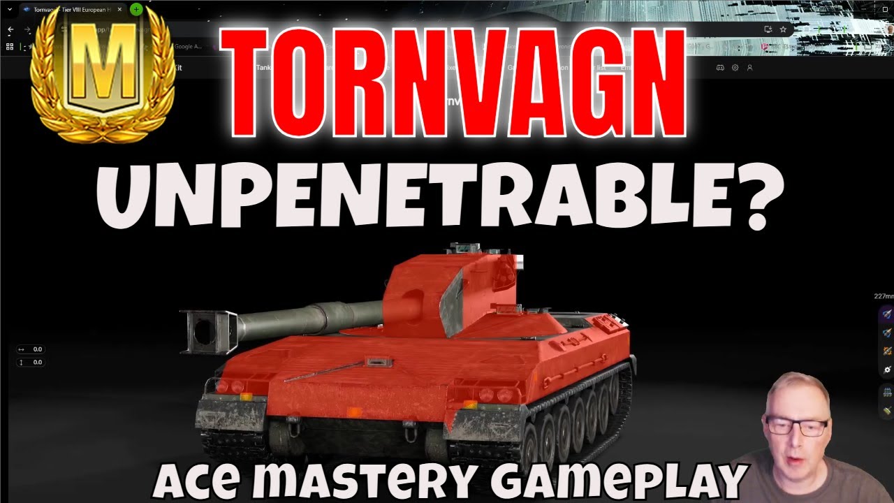 Обзор и прохождение игры Tornvagn 8-го уровня, шведского тяжелого аса: мастерство владения.