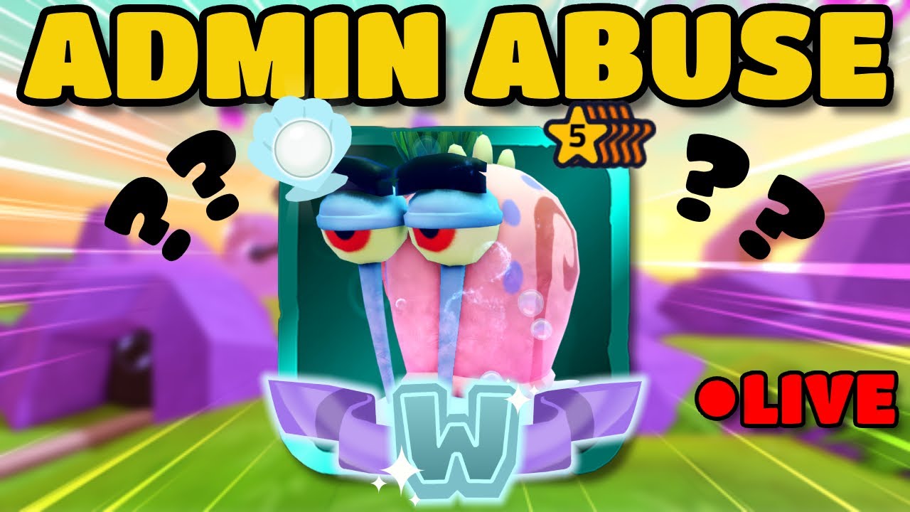 ADMIN ABUSE SPONGEBOB TD LIVE // SW PRE GARY??