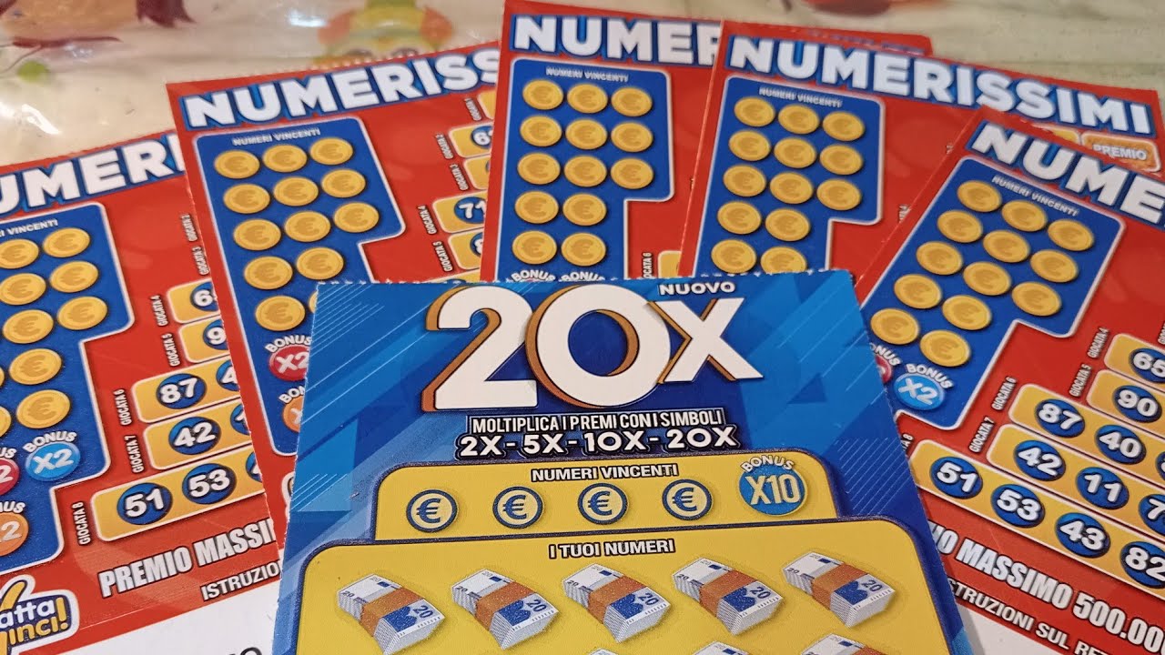 BENE CON NUMERISSIMI E 20 X🎉🍀🌶️🐞🎊