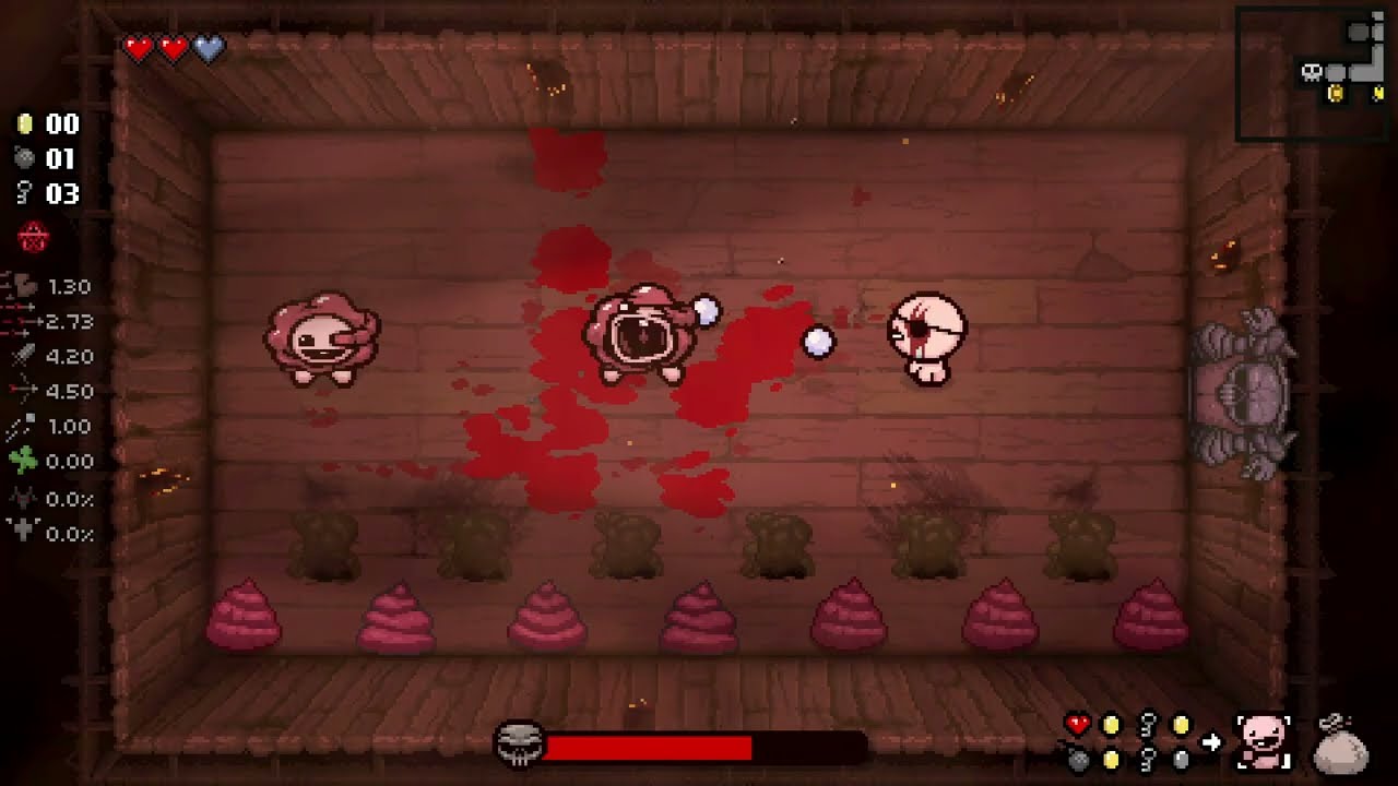 The Binding of Isaac Repentance: Try hard Tainted Cain première partie