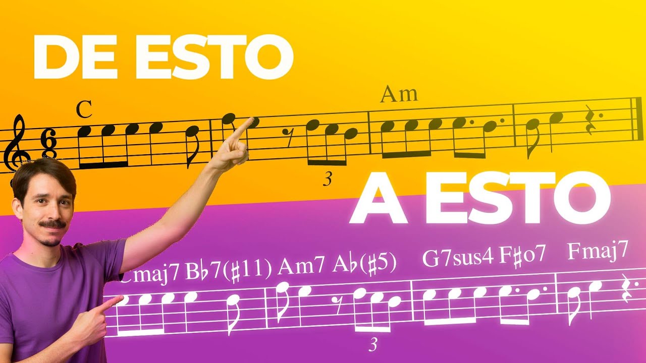 Transforma tus Canciones: Taller de REARMONIZACIÓN en vivo