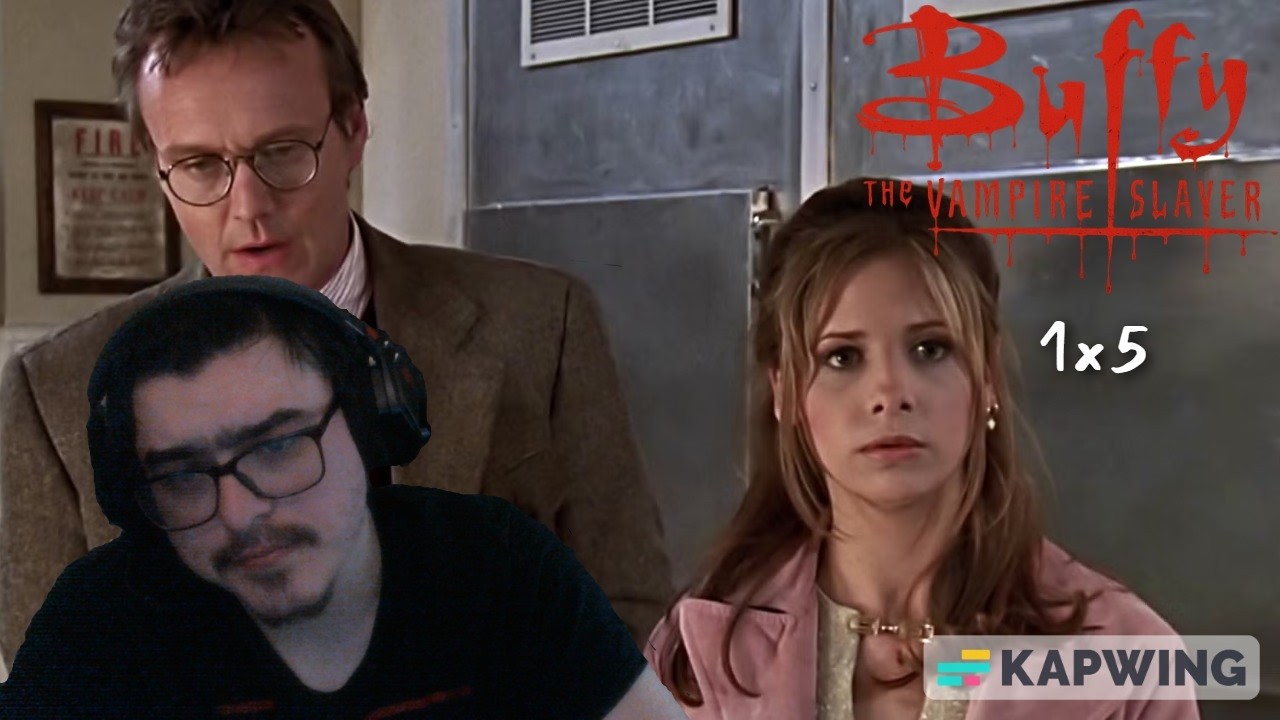 FIRST TIME WATCHING Buffy The Vampire Slayer | 1x5 Reaction | Never Kill A Boy On The First Date