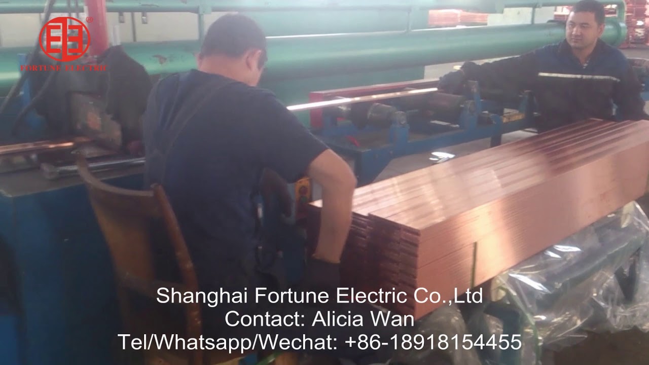 How to make copper busbar