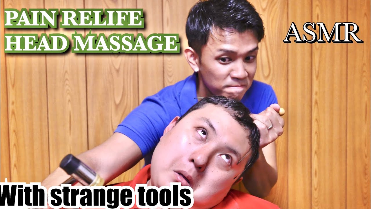 【ASMR】Head Massage / Several tools #headmassage#massage#asme