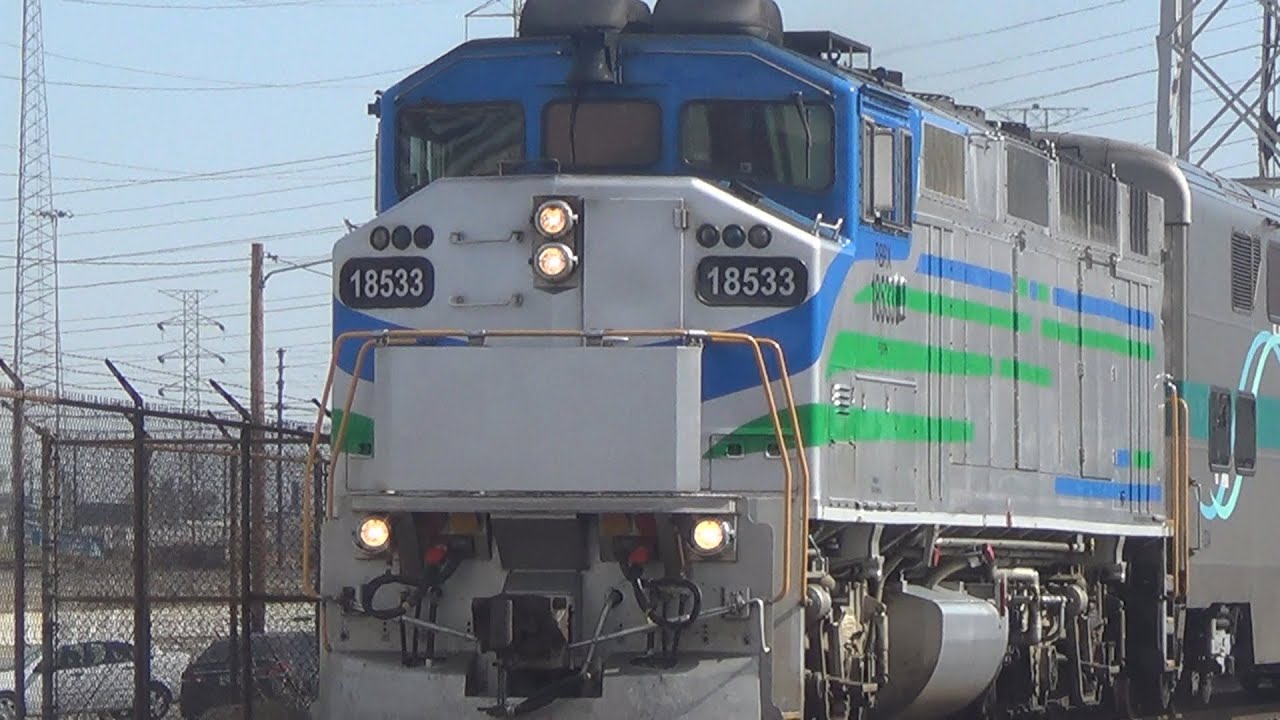 Metrolink Action At N Main ST Bridge