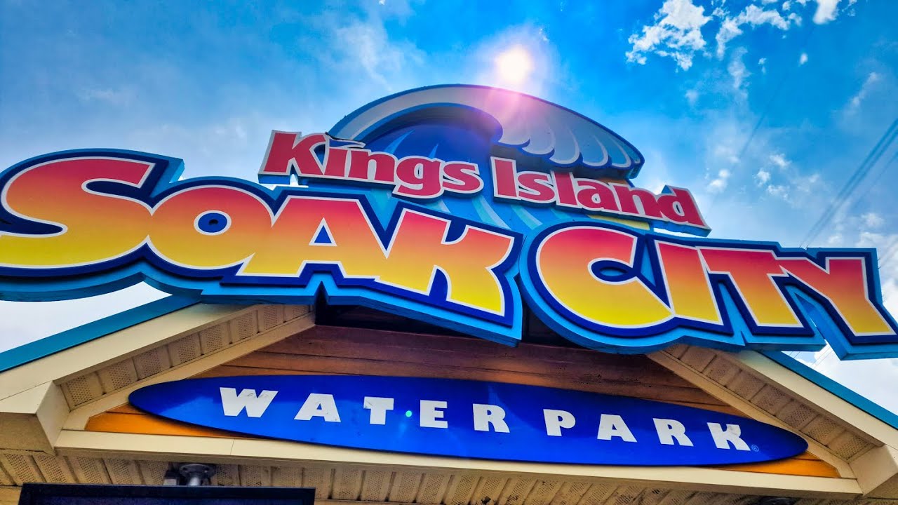 [4K] Kings Island Soak City - Walk Tour