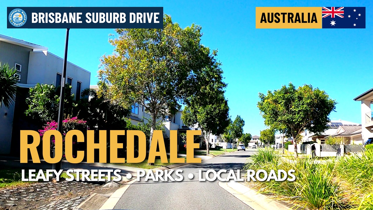 Rochedale Brisbane 4K Drive Part 2 | Newer Streets, Parks & Southside Roads