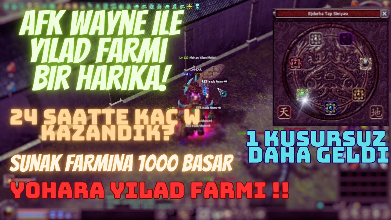 YENİ FARM YERİMİZ YOHAR YILAD FARMI!! EN DOĞRU KARARI VERDİK| 24 SAAT AFK FARMI İLE YILAD KAZANCI?